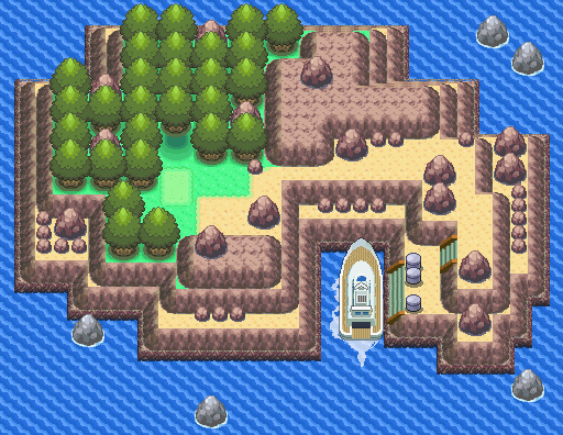 Pokemon Diamond and Pearl Newmoon Island Pokemon Spawn List